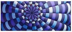 Tablou cu structura balonului zburător (120x50 cm)