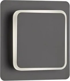 Aplică LED SUTTER LED/4,5W/230V 3000K neagră Wofi 4785.01.10.9000
