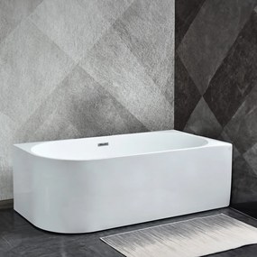 Cadă de baie independentă Pike 170x80x58 cm dreapta