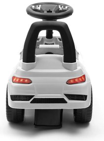 Mașinuță Baby Mix pentru copii cu sunet Racer,alb