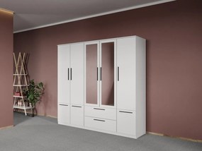 Set mobila dormitor complet Alb Levi C11