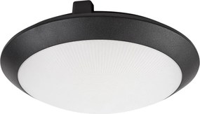 Rabalux 77234 - Ven plafonieră WELRO 1xE27/9W/230V IP65 Ø 30 cm neagră