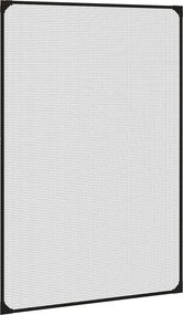 vidaXL Plasă insecte magnetică pentru ferestre, antracit, 80x120 cm