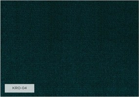 Colțar turcoaz extensibil cu tapițerie din catifea (cu colț pe partea dreaptă) Lofty Lilly – Miuform