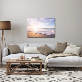 Tablou cu plaja cu nisip (70x50 cm)