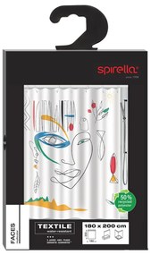 Perdea de duș 180x200 cm Faces – Spirella