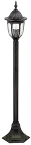 Stalp exterior H-102cm, IP43, negru Milano 8345 RX