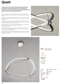 Lustră LED dimabilă pe cablu Redo 01-2251 QUARK LED/43W/230V 3000K crom