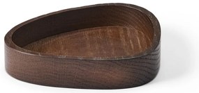 Cutie de depozitare maro din lemn, decorativă 14x12,5x3 cm Curve S – LIND DNA