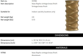 Vaza, Vas decorativ design LUX Rapho, alama vintage