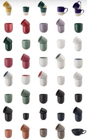 Pahar Cafea NOVUM Milk Foam ALB MAT 150ml (espresso lung, espresso cu lapte, cappuccino)