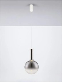 Pendul, Lustra design modern Entero fumuriu