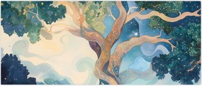 Tablou – Arbore cosmic (120x50 cm)
