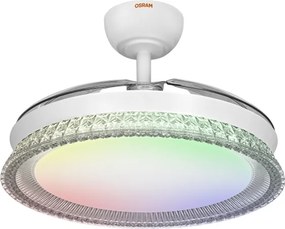 Osram - LED RGB, lumină reglabilă cu ventilator CIERZO LED/35W/230V 3000-6500K + telecomandă
