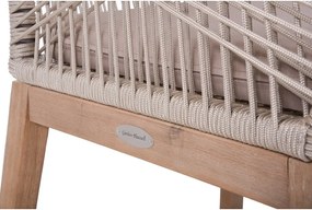 Scaun de grădină bej din lemn masiv Pomona – Garden Pleasure