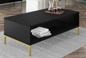 Măsuță cafea Surfy 3D (Negru + Negru). 1125122