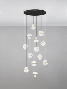 Lustra LED decorativa casa scarii 2700K DORIN