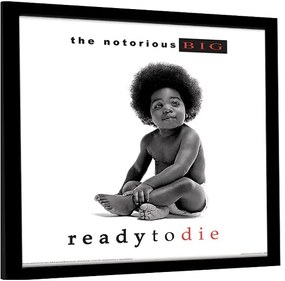 Poster înrămat The Notorious B.I.G - Ready to Die