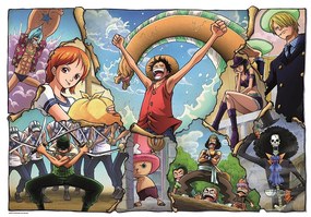 One Piece Ripped Puzzle Clementoni cu 500 piese