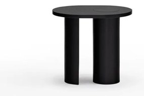 Masă auxiliară în decor de frasin 60x45 cm Nori - Teulat