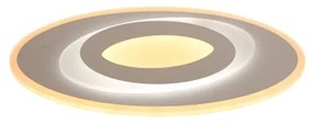 Brilagi - Plafonieră LED dimabilă MODERN, 45W, 230V, 3000-6000K, cu telecomandă