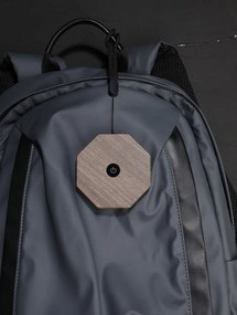 Decorațiune luminoasă albă/gri portabilă cu USB ø 8 cm Twist – Gingko