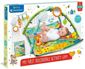 Clemmy Baby Păturică de joacă cu bară de jucării