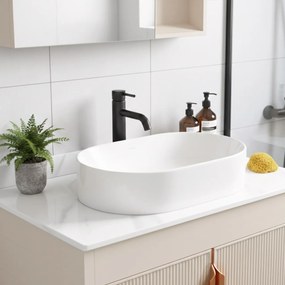 Set de mobilier de baie cu blat Modo 60cm Beige