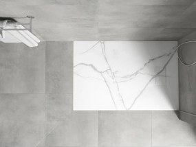 Mexen Hugo tavă de duș dreptunghiulară SMC 120 x 90 cm, piatră albă - 42159012