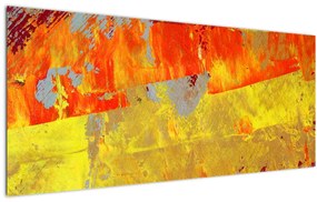 Tablou cu abstracție - pictura (120x50 cm)