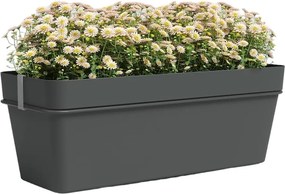 Jardinieră din plastic reciclat de agățat / de perete/cu sistem de auto-irigare 50 cm Capri – Artevasi