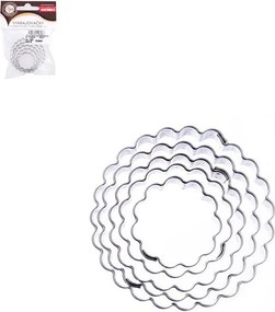 Orion Forme din inox CERCULEŢ, 5 buc