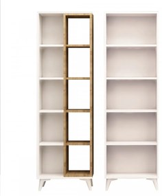 Biblioteca Potenza, Stejar / Alb