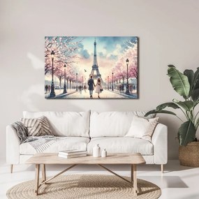 Tablou iubire sub Turnul Eiffel