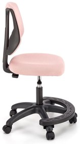 Scaun de birou copii Nani roz H95 cm