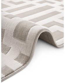 Covor tip traversă gri/crem 80x240 cm Perles Onyx – Elle Decoration