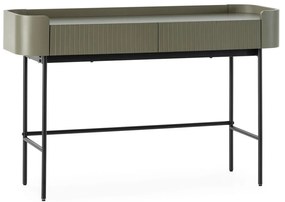 Masă consolă kaki 40x120 cm Willa – MOME