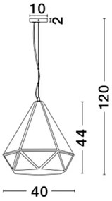 Lustra / Pendul design modern decorativ Flavio NVL-7142801