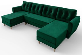 Colțar în formă de U Paladio (verde închis) (S). 1025659