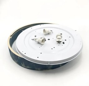 Brilagi - Plafonieră PINO 3xE27/15W/230V pin/albastru Ø 47,5 cm