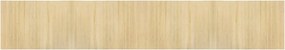 vidaXL Covor dreptunghiular, natural deschis, 70x400 cm, bambus