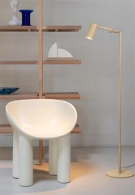 Lampa de podea din metal cu brat articulat Bilbao bej