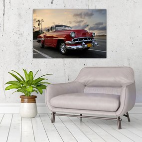 Tablou cu mașina (90x60 cm)