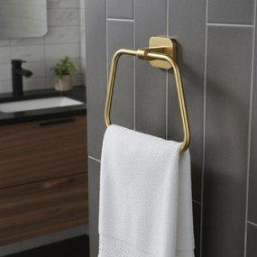Cuier de baie 5910 Nico Brush Gold