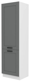 Dulap de bucătărie pentru alimente Lucid 60 DK 210 2F (dustgrey + alb). 1045564