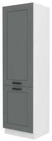 Dulap de bucătărie pentru alimente Lucid 60 DK 210 2F (dustgrey + alb). 1045564