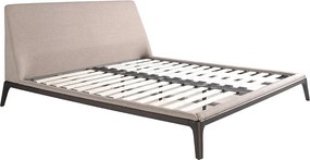 Pat dublu tapitat design LUX Grey 180x200cm