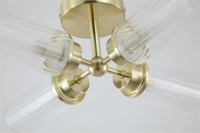 Plafoniera baie metal alama satin IP44 Imperial 4L