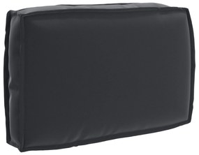 vidaXL Set de perne pentru palet 2 pcs Negru 60 x 60 x 12 cm