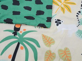 Fata de perna din microfibra JUNGLE FRIENDS 70x90 cm, colorat